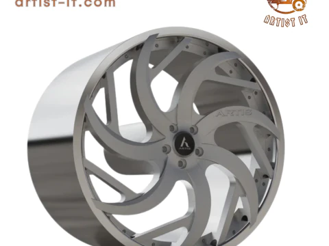 ARTIS SIN CITY WHEEL 3D MODEL 3D Print Model