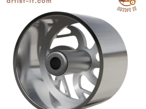 ARTIS SIN CITY WHEEL 3D MODEL 3D Print Model