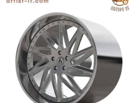 ARTIS SLIDELL WHEEL 3D MODEL 3D Print Model