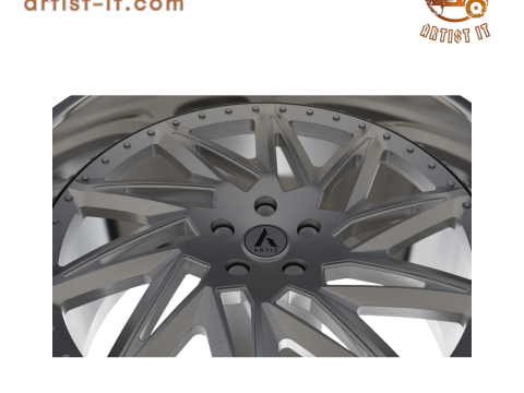 ARTIS SLIDELL WHEEL 3D MODEL Modello di stampa 3D