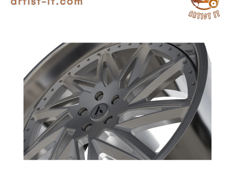 ARTIS SLIDELL WHEEL 3D MODEL Modello di stampa 3D