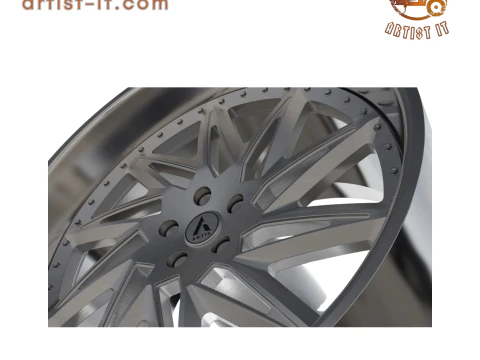 ARTIS SLIDELL WHEEL 3D MODEL 3D Print Model