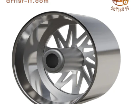 ARTIS SLIDELL WHEEL 3D MODEL 3D Print Model