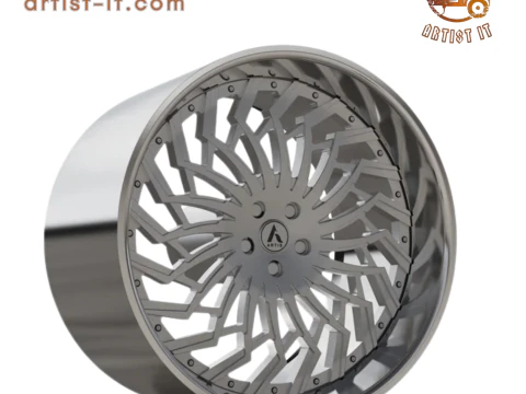 ARTIS SPARTACUS WHEEL 3D MODEL 3D Print Model