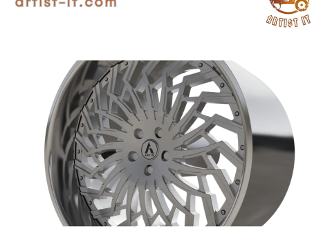 ARTIS SPARTACUS ホイール 3D モデル 3Dプリントモデル