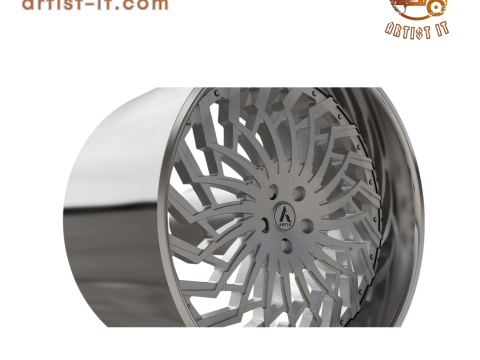 ARTIS SPARTACUS ホイール 3D モデル 3Dプリントモデル