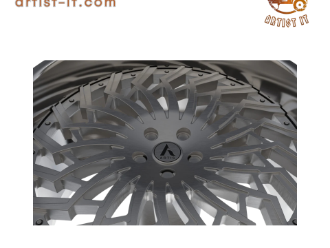 ARTIS SPARTACUS ホイール 3D モデル 3Dプリントモデル