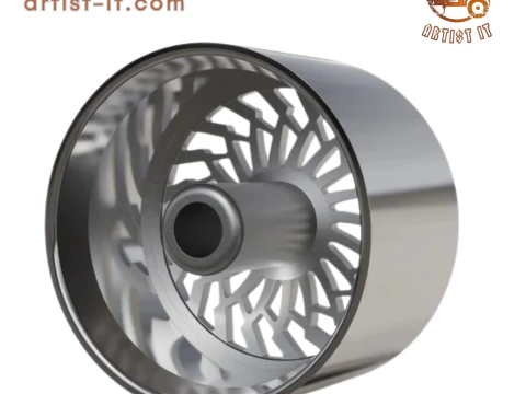 ARTIS SPARTACUS WHEEL 3D MODEL 3D Print Model