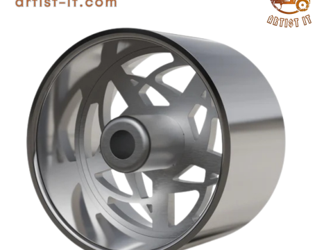 ARTIS SPARTAN ホイール 3D モデル 3Dプリントモデル