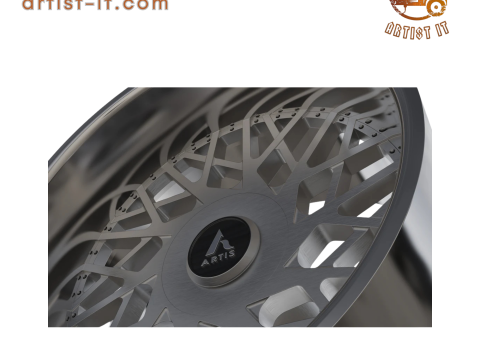 ARTIS TROY-XL WHEEL 3D MODEL 3D Print Model