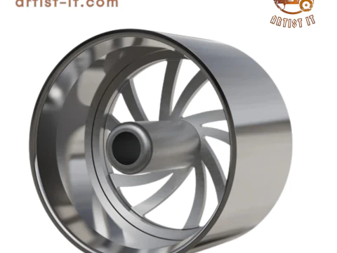 ARTIS TWISTER WHEEL 3D MODEL 3D Print Model