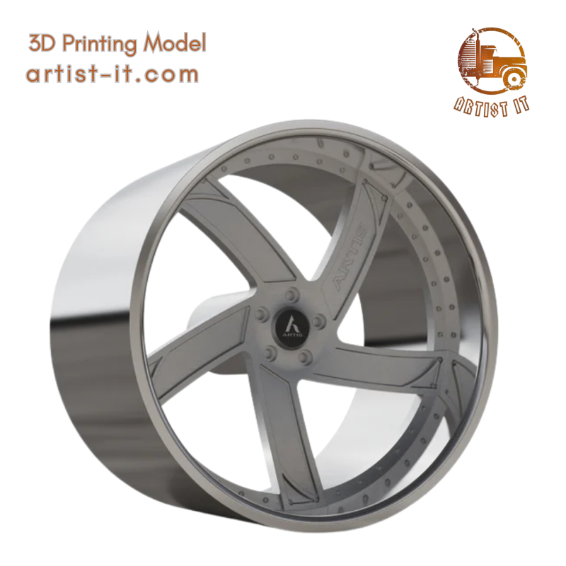 ARTIS VESTAVIA WHEEL 3D MODEL 3D Print Model .c4d .max .obj .3ds .fbx .stl .blend