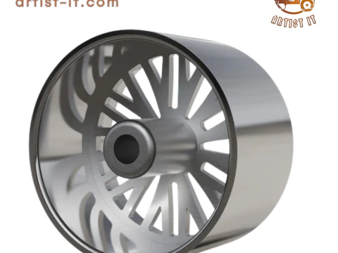 ARTIS WOODWARD WHEEL 3D MODEL 3D Print Model