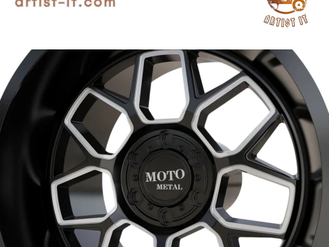 MOTO METAL BANSHEE WHEEL 3D MODEL 3D Print Model