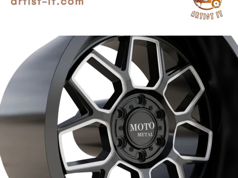 MOTO METAL BANSHEE WHEEL 3D MODEL 3D Print Model