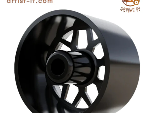MOTO METAL BANSHEE WHEEL 3D MODEL 3D Print Model