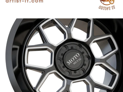 MOTO METAL BANSHEE WHEEL 3D MODEL 3D Print Model