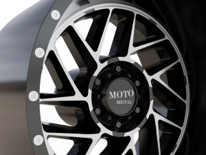 MOTO METAL BREAKOUT WHEEL 3D MODEL 3Dプリントモデル