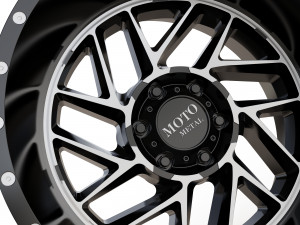 MOTO METAL BREAKOUT WHEEL 3D MODEL 3Dプリントモデル