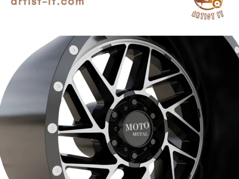MOTO METAL BREAKOUT WHEEL 3D MODEL 3D Print Model