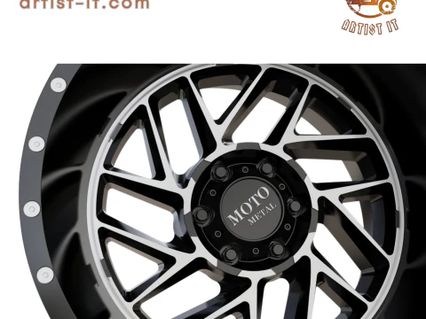 MOTO METAL BREAKOUT WHEEL 3D MODEL 3D Print Model