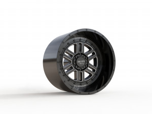 MOTO METAL DEEP SIX WHEEL 3D MODEL 3D Print Model