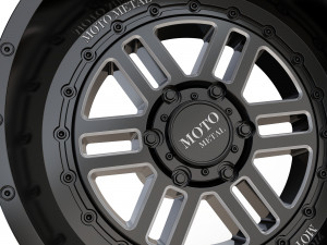 MOTO METAL DEEP SIX WHEEL 3D MODEL Model do druku 3D