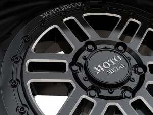 MOTO METAL DEEP SIX WHEEL 3D MODEL Model do druku 3D
