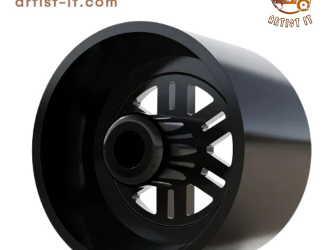 MOTO METAL DEEP SIX WHEEL 3D MODEL 3D Print Model