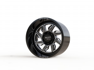 MOTO METAL HURRICANE WHEEL 3D MODEL 3Dプリントモデル
