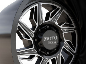 MOTO METAL HURRICANE WHEEL 3D MODEL 3Dプリントモデル