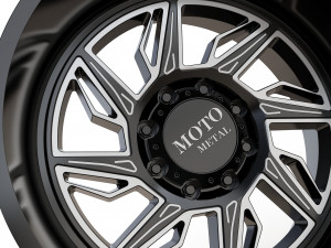 MOTO METAL HURRICANE WHEEL 3D MODEL 3Dプリントモデル