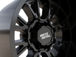 MOTO METAL LEGACY WHEEL 3D MODEL 3D Print Model
