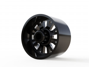 MOTO METAL LEGACY WHEEL 3D MODEL 3D Print Model