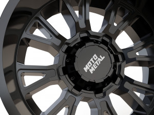 MOTO METAL LEGACY WHEEL 3D MODEL 3D Print Model