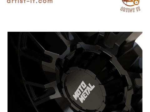 MOTO METAL LEGACY WHEEL 3D MODEL 3D Print Model