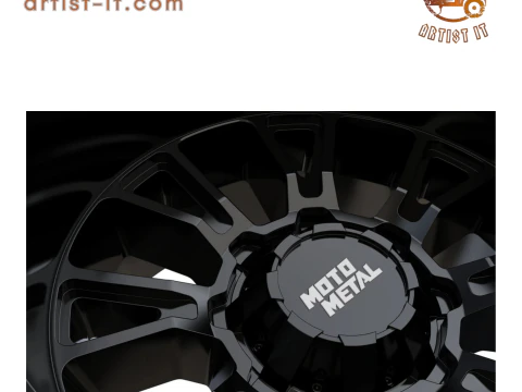 MOTO METAL LEGACY WHEEL 3D MODEL 3D Print Model