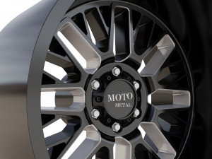 MOTO METAL MO802 WHEEL 3D MODEL Modelo de Impressão 3D