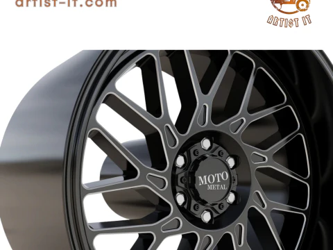 MOTO METAL MO805 WHEEL 3D MODEL 3D Print Model