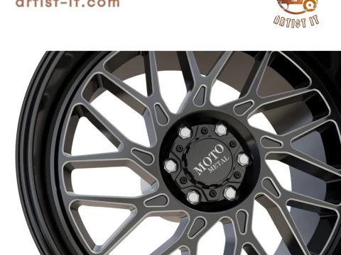 MOTO METAL MO805 WHEEL 3D MODEL 3D Print Model