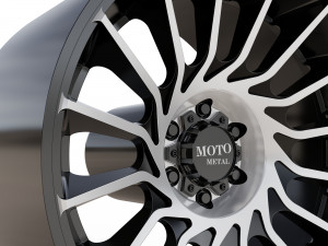 MOTO METAL MO807 WHEEL 3D MODEL Modelo de Impressão 3D