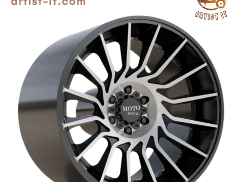 MODEL 3D KOŁA MOTO METALOWEGO MO807 Model do druku 3D
