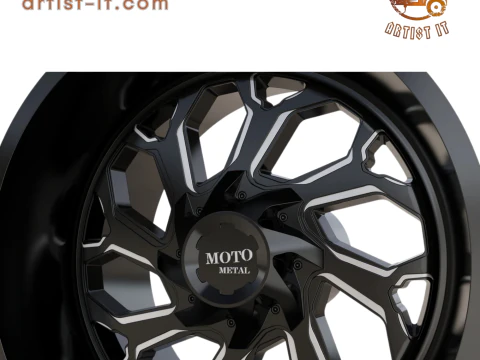 MOTO METAL MO999 WHEEL 3D MODEL 3D Print Model