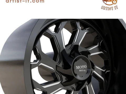 MOTO METAL MO999 WHEEL 3D MODEL 3D Print Model