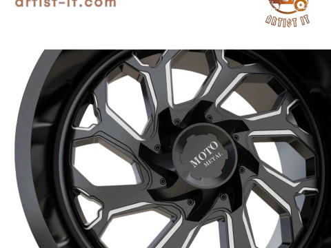 MOTO METAL MO999 WHEEL 3D MODEL 3D Print Model