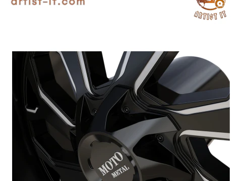 MOTO METAL MO999 WHEEL 3D MODEL 3D Print Model
