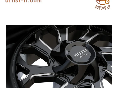 MOTO METAL MO999 WHEEL 3D MODEL 3D Print Model