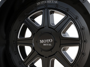 MOTO METAL PHANTOM WHEEL 3D MODEL 3D 打印模型