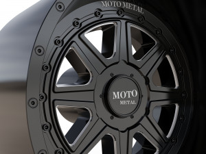 MOTO METAL PHANTOM WHEEL 3D MODEL 3D 打印模型