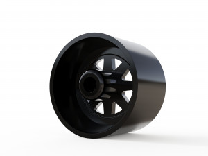 MOTO METAL PHANTOM WHEEL 3D MODEL 3D 打印模型